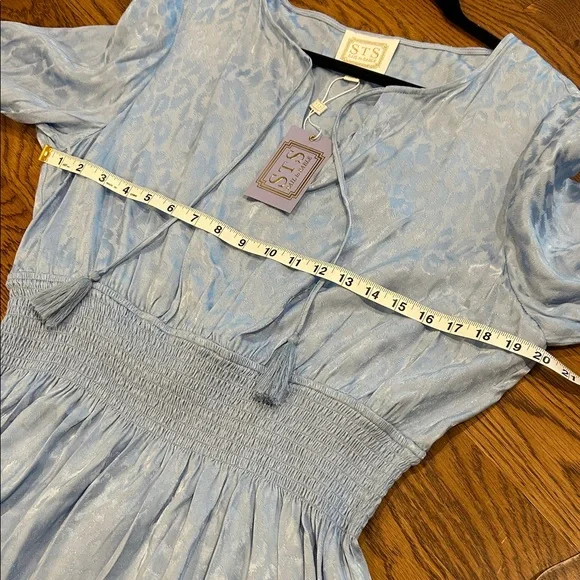 Sail to Sable Blue Long Sleeve Dress. NEW with tags.  Size XL - Picture 10 of 17